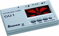 Ibanez GU1-SL Stimmgerät Silver - für Gitarre und Bass